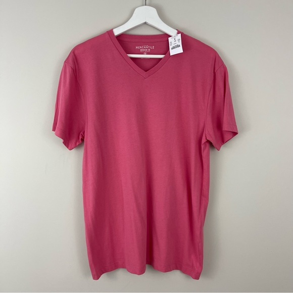 J. Crew Mercantile Broken-in 100% Cotton V-neck Short Sleeve T-Shirt - Picture 1 of 4